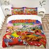 Scoobydoo'S Spooky Games Print 3Pcs Bedding Setduvet Cover With 2 Bedropillowcase Home Birthday Gift