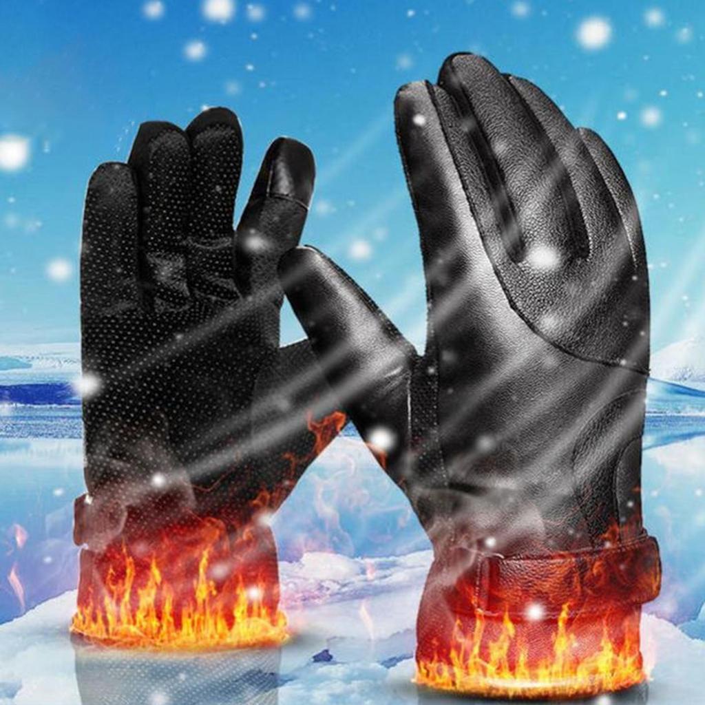 Motorcycle Gloves Full Finger Windproof Motorbike Protective Gear Touchscreen Motorcycle Gloves for ATVs Snowmobiles Dirt Bike