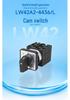 Zhuochao LW42A2 Rotary Switch, Four-Section, Seven-Speed, Cam Combination