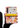 Мультяшная масляная живопись зоопарк подходит для чехла телефона Huawei PuraX со складным экраном Pocket2, защитная крышка центральной оси, ремешок