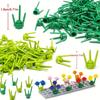 50 шт. Компоненты MOC 3741 Держатель стебля растения/цветка Строительные блоки Уличные растения Цветы Декорация Собранные кубики Игрушки для подарков