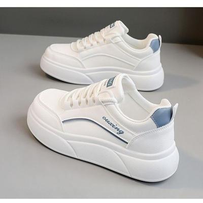 Женская весенняя новинка популярная обувь на мягкой подошве ins tide маленькие белые туфли белые туфли женская спортивная и любительская обувь для сноуборда