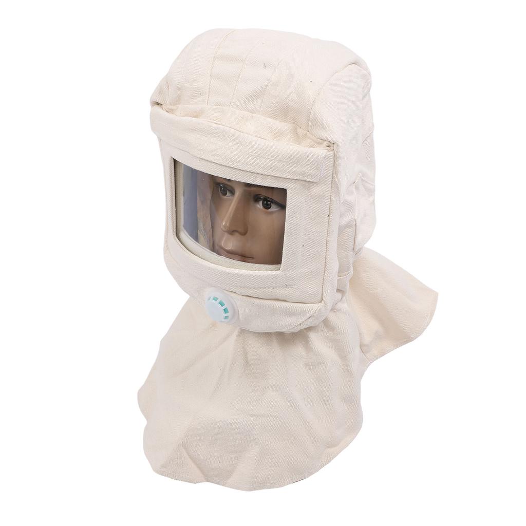 Вентилируемый капюшон для пескоструйной обработки, парусиновый ветрозащитный чехол для пескоструйной обработки лица для полировки, покраски