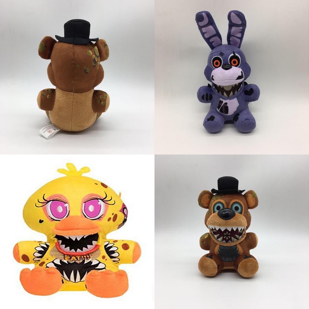 Five Nights At Freddy's Plush Toy Stuffed Animal Chica Bonny Foxy Soft Cute 18cm