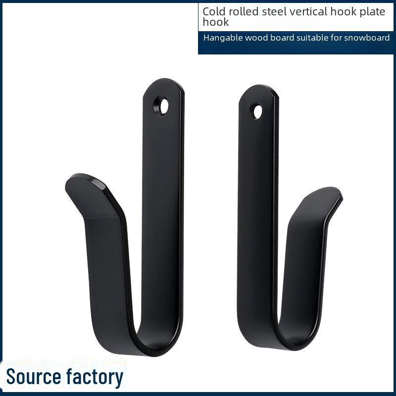 Деревянный настенный крючок для сноуборда с металлическим кронштейном для хранения в гараже