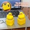 Decompression Keychain 1/2Pcs Seagull Mine Button Keychain, Rechargeable Fidget Clicker with Real Pocket-sized Stress Toy Sound & LED Light,