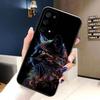 Черный кот Сверкающий глаз Чехол для телефона Для OPPO A9 A15 A17 A31 A38 A53 A54 A55 A57 A60 A73 A74 A79 A78 A92 A93 A94 A98 Чехол Funda Capa