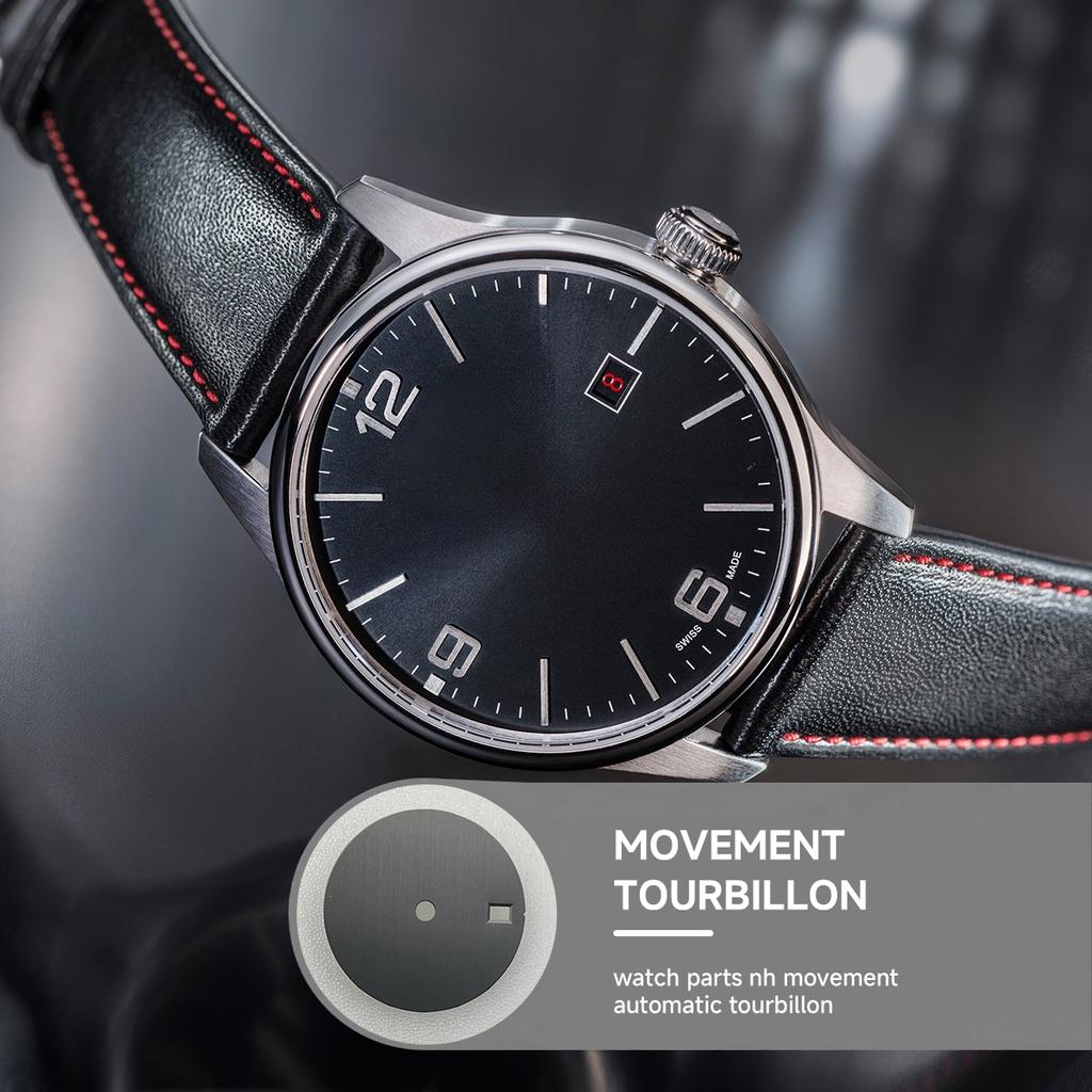 Круглый циферблат часов с текстурой песка 28,5 мм, пустые циферблаты для механизма NH35/ NH36/ NH34, аксессуары для DIY, без/одинарный/двойной календарь