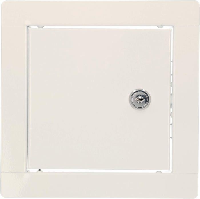 Ревизионный люк - KOTARBAU - 15 x 15 см - Металл - Белый - Легкий доступ