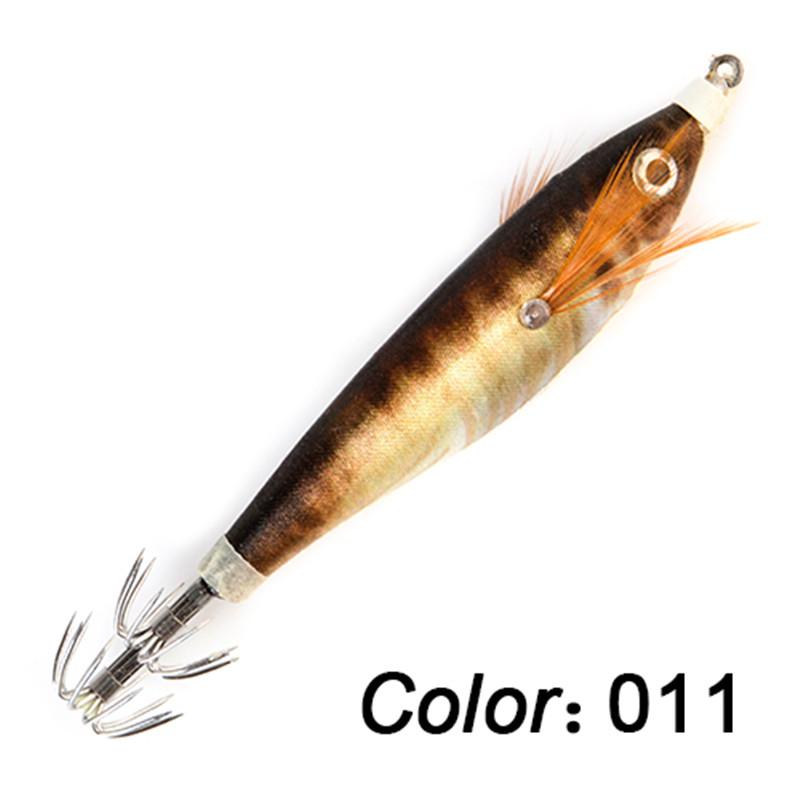 1 Piece of Artificial Luminous Shrimp Squid Jig Beating Fluorescent Fishing Bait Squid Bait Hard Pescal Fishing Accessories