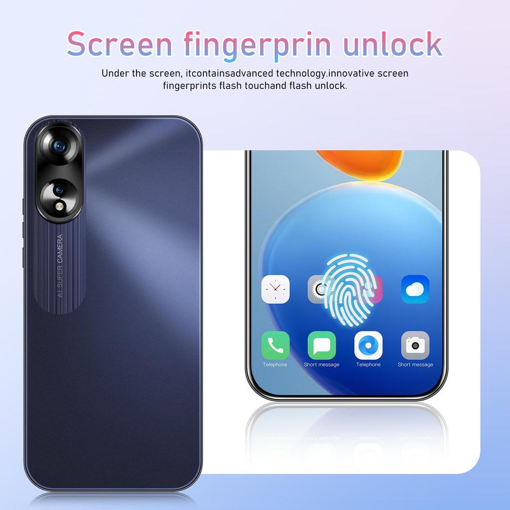 A56 Смартфон на Android с ультрабольшим экраном, 16+1 ТБ, Хит продаж на трансграничном рынке.