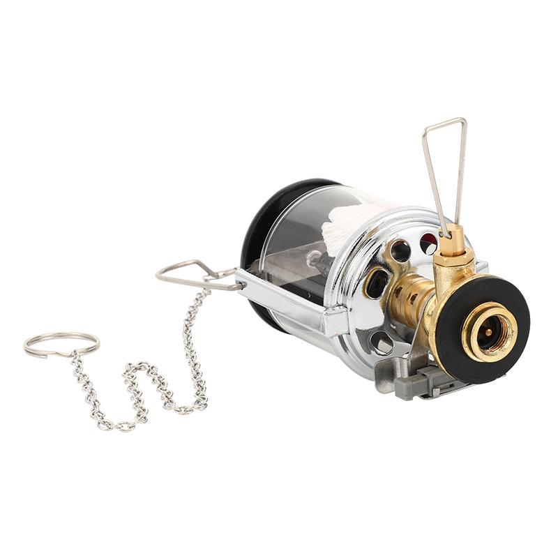 Camping Gas Lamp Outdoor Mini Lantern Tent Lamp Torch Hanging Glass Lamp Mini Camping Portable Gas Light Camping Equipment