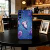 Милый аксолотль Чехол для телефона Для Samsung S25,S24,S21,S22,S23,S30,Ultra,S20,Plus,Fe,Lite,Note,10,Черный Чехол