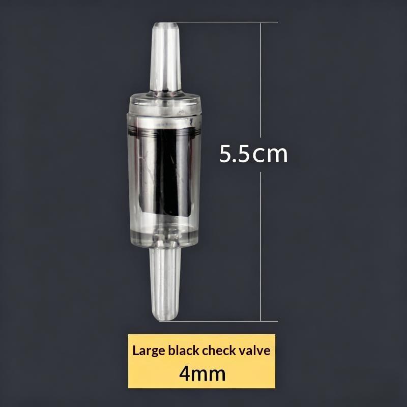 10Pcs One Way Check Valve Anti Backflow Non Return Connector Air Pump Fitting for Aquarium Irrigation Pneumatic Use