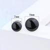 Men Womens Korean Fashion Elegant Anti-allergy 925 Silver Plated Mini Simple Ear Stud Earrings Female Ear Jewelry Earrings Gifts
