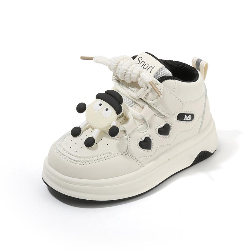 Children Cartoon High Top Sport Sneakers Casual Soft Sole Shoes for Boys and Girls Spring Autumn