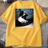 Walter White Breaking Bad Skateboarding T Shirt Men Funny Cotton Short Sleeve Deftones T-shirts Man Clothing Oversized Clothes