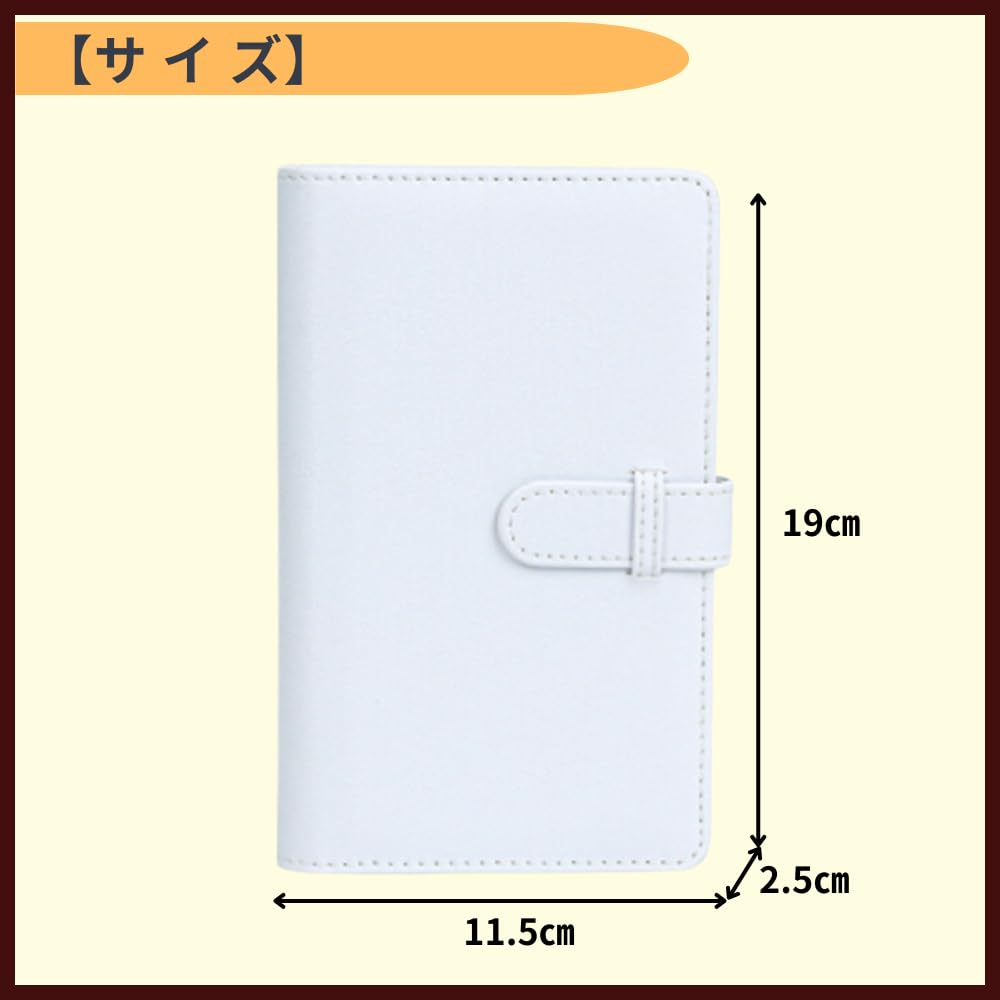 Ideamall Instax Альбом Instax Книга Instax Держатель Instax Альбом Instax Большая емкость Вмещает 108 листов (синий)