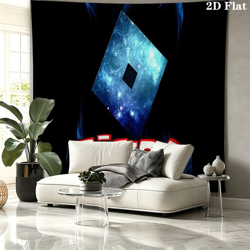 Roblox Wall tapestry, aesthetic printed fabric blanket, suitable for bedroom, living room, and home decor.