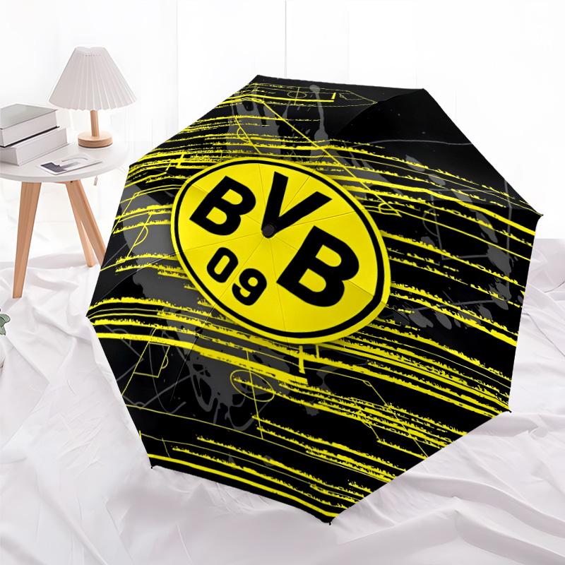 1pc B-BVB Umbrella, Sun Protection, And UV Shielding. It Has Eight Sturdy Ribs for Outdoor Use And Perfect As a Holiday Gift