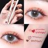 Miracle Dance Flat-Head Ultra-Fine Waterproof Eyeliner Gel Pen