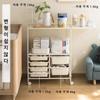 Kitchen Storage Handcart Multi-Functional Multi Layer Cabinet Side Cabinets Cart  Extension Design Kitchen Microwave Moving Cart