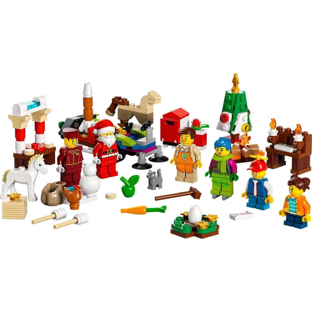 LEGO City Advent Calendar 60352 Toys Block Gift Holiday Commemoration for Boys and Girls Aged 5 and Up