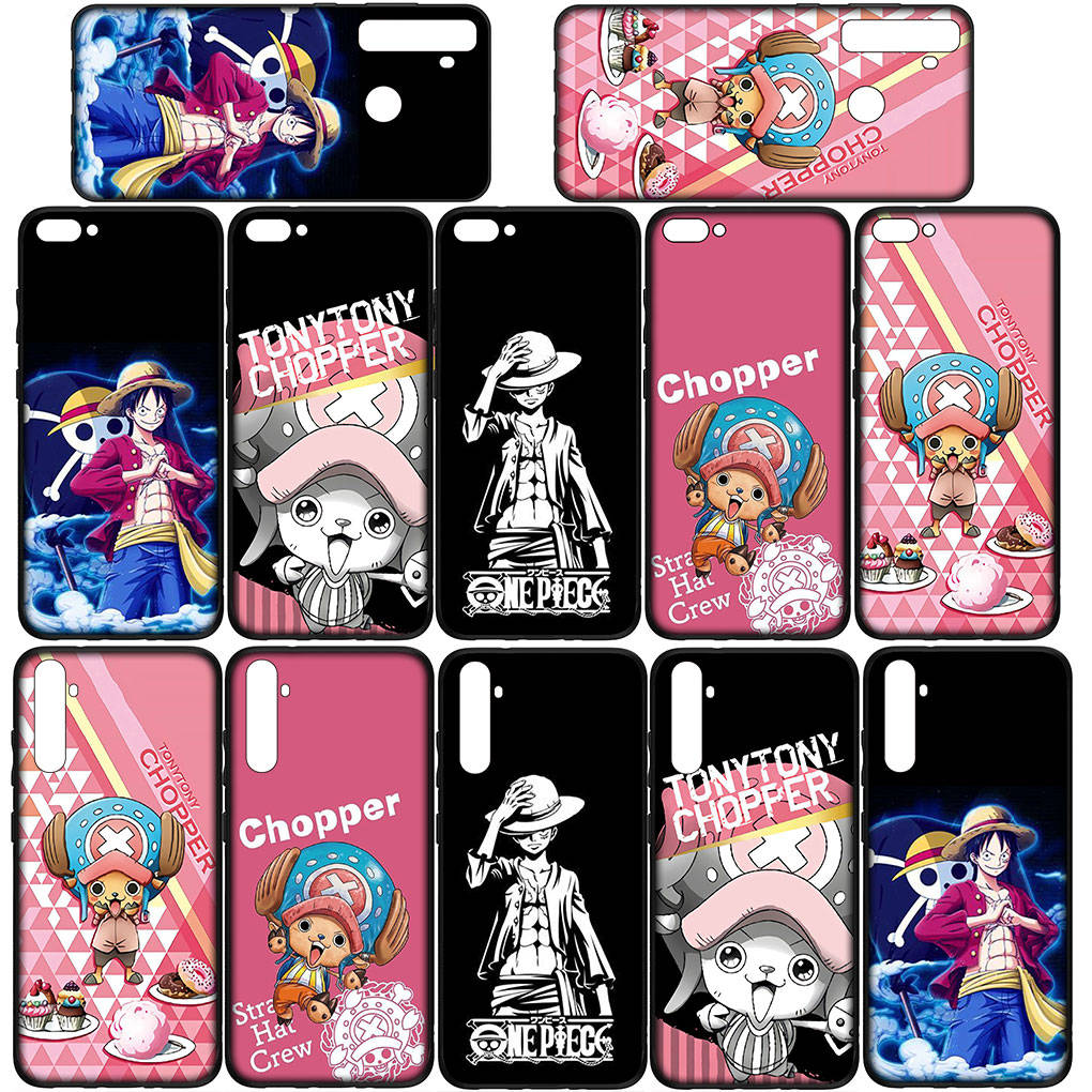 Case for Samsung Galaxy S25 S24 S23 iPhone 16 15 Xiaomi Redmi Note 14 13 12 16E 8 X 11 Pro Max XR OPPO Moto Huawei Comics Luffy One Piece Tony Chopper
