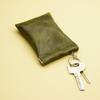 Leather Long Pocket Key Wallet Keyring Coin Purse Women Men Small Short Money Change Bag Card Holder