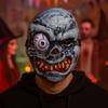 Страшная маска призрака на все лицо Страшный реквизит Головной убор призрака Головной убор призрака Сценическое выступление