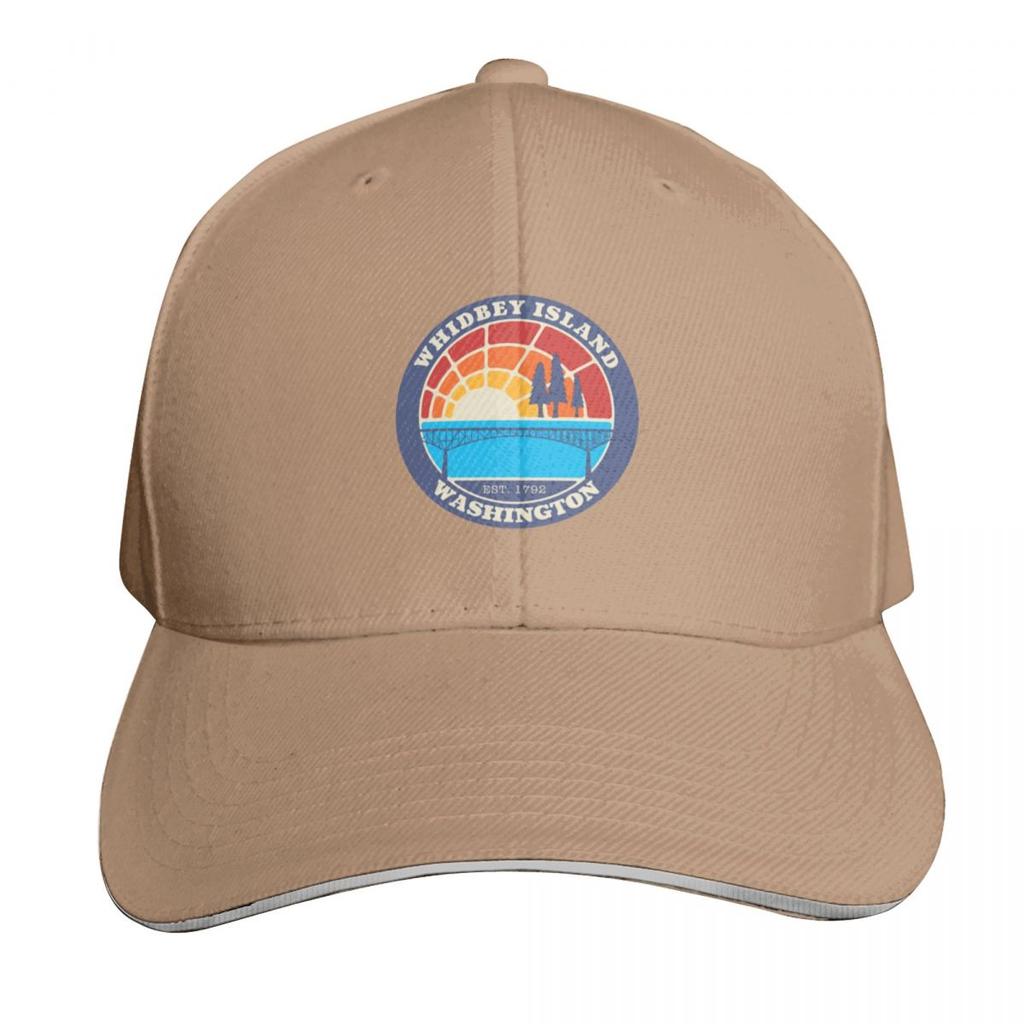 WHIDBEY ISLAND LOGO Baseball Cap hats for Unisex GentleUnisex Hat Sports Cap derby hat Boy Womens