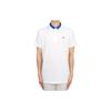 Solid Color Logo Polo Short Sleeve T-Shirt Men Tops White GMJT08409-0000