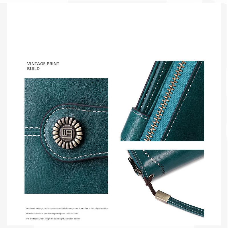 Высокое качество женский кошелек RFID противоугонные кожаные кошельки для женщин длинная молния большой женский клатч женский кошелек держатель для карт