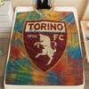 Torino Football Club2 Flannel Blanket, High quality Comfortable for All Seasons, Home Decor, Warmth and Comfort