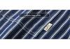 Мужская модная стираная полосатая рубашка-куртка - Весна/Лето/Осень 2025 Японский повседневный стиль