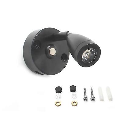 For Rotating Reading Light Warm Car Rotating Wall Light Touch Dimming Rv Light Charging Port Boat Wh