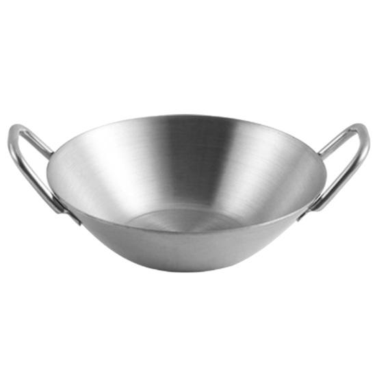 Блюдо для соуса Нержавеющее Устойчивое к падению антипригарное покрытие Зеркальная полировка Легко чистится Хранение Эргономичная ручка из нержавеющей стали