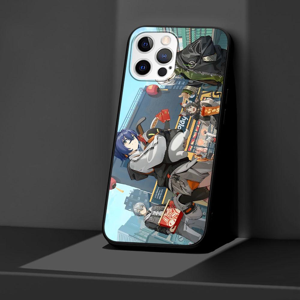 Чехол Nicole Demara Zenless Zone Zero для Apple iPhone 14 11 7 SE 8 X XS 13 12 Mini XR 15 Pro Max Силиконовый Черный Мягкий Чехол для Телефона