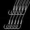 Purpose Fishing Tackles Fishing Hooks Carbon Steel Barbed Hooks With Line Carp Fishing Hook