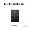 ALN1 Leather Car Smart NFC Card Key Case Cover Protect Shell Keyring For Tesla Model 3 Model S Model X Model Y Key Chain Accessories
