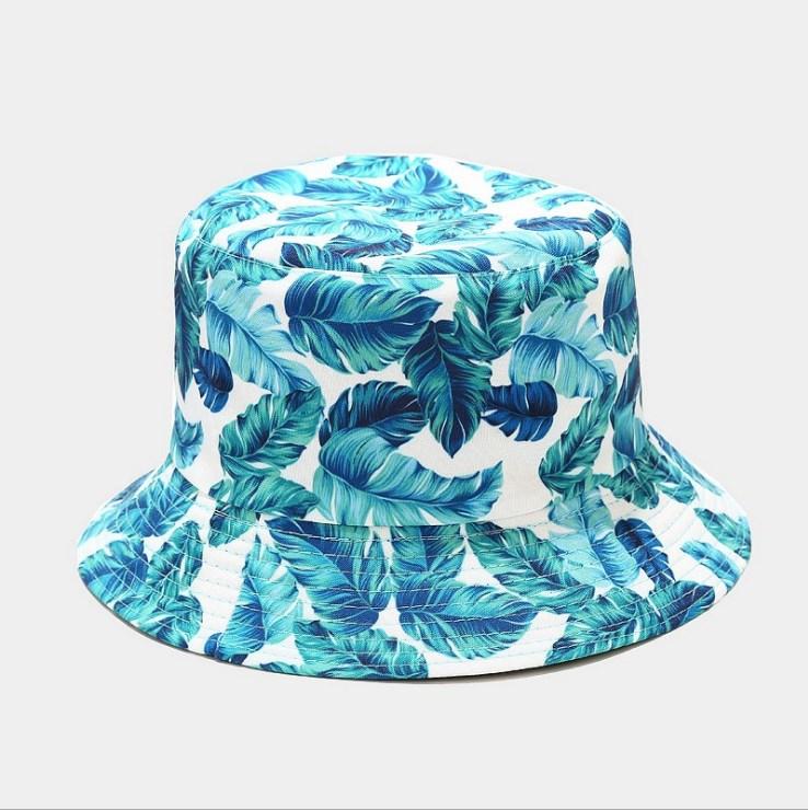 Xuancui Manufacture New Casual Floral Beach Summer Cap Printing Bucket Hat