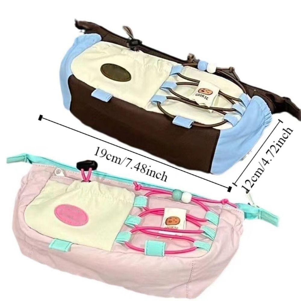 Cute Cookie Pen Bag Large Capacity Pencil Pouch High-Quality Pencil Case Student