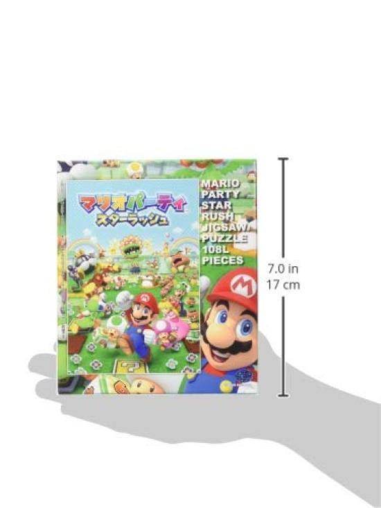 ENSKY Mario Party Star Rush Пазл 108 Крупных Деталей, (108-Л575)