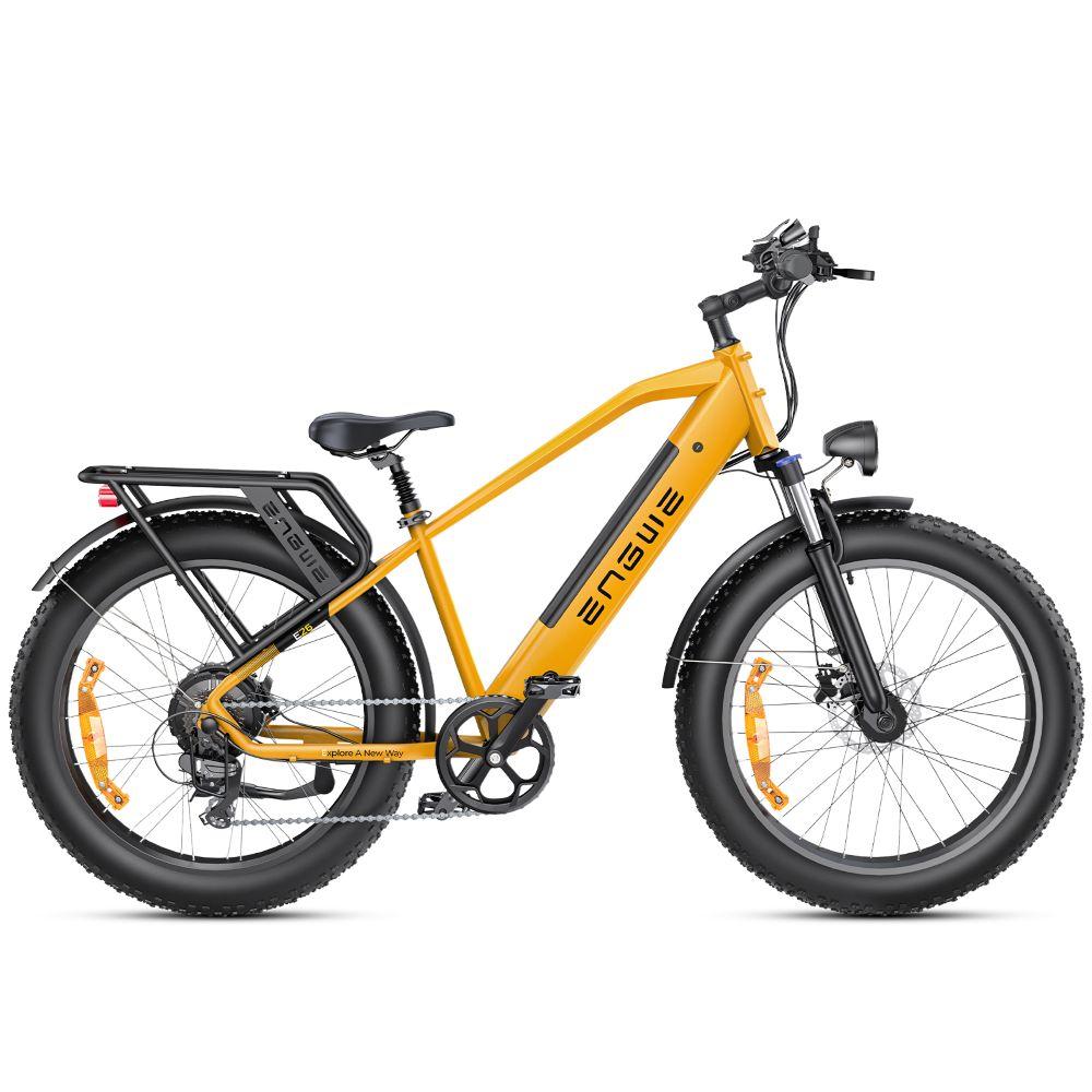 Electric bicycle ENGWE E26, 250W motor, 48V 16AH battery, top speed 25km/h, cruising range 140km, 26*4.0-inch tires