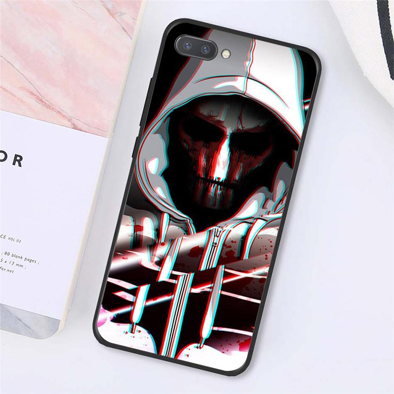 DJ Man Неоновая Маска Противогаз Мальчик Чехлы Для Телефонов Для Huawei Honor 7C 7A 8X 9X 8A 10i 20S 8C 8S 9A 9S 10X lite