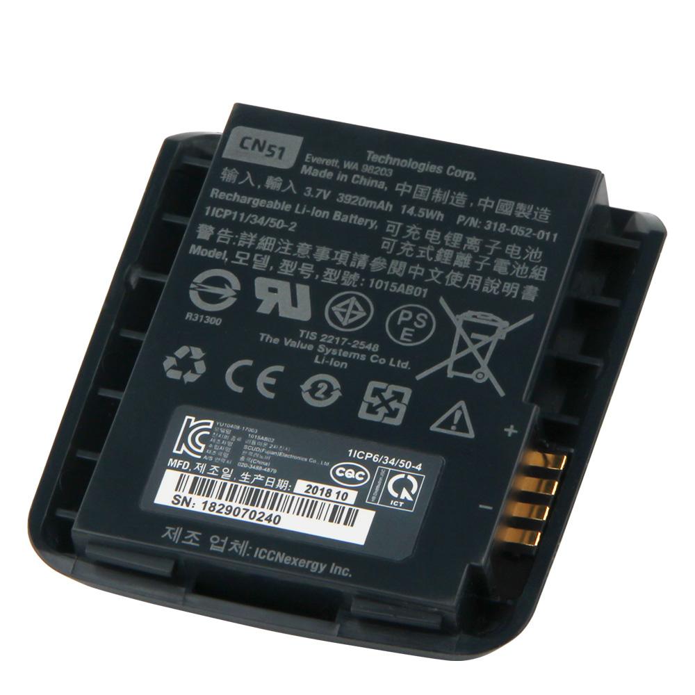 Аккумуляторная литиевая батарея для Intermec AB25 AB24 CN50 CN51 1015AB02 1015AB01 318-052-011 Батарея 3920 мАч