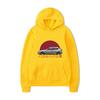 Independence Station Autumn And Winter Car Printing Hooded Sweater Men'S And Women'S Loose Couple Top