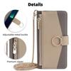 For vivo V50 Lite 5G Case Mirror Wallet Leather Phone Cover with Chain Shoulder Strap
