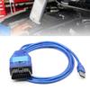 Чип FT232RL для чипа 409 KKL Диагностический кабель OBD2 для автомобиля Сканер для автомобиля 4-позиционные переключатели USB-интерфейсы