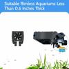 Mute Operation Fish Tank Cooling Fan Adjustable Wind Speed Aquarium External Fan  Shrimp Tank